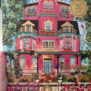 Galison 1000pc Foil Puzzle - charming victorian